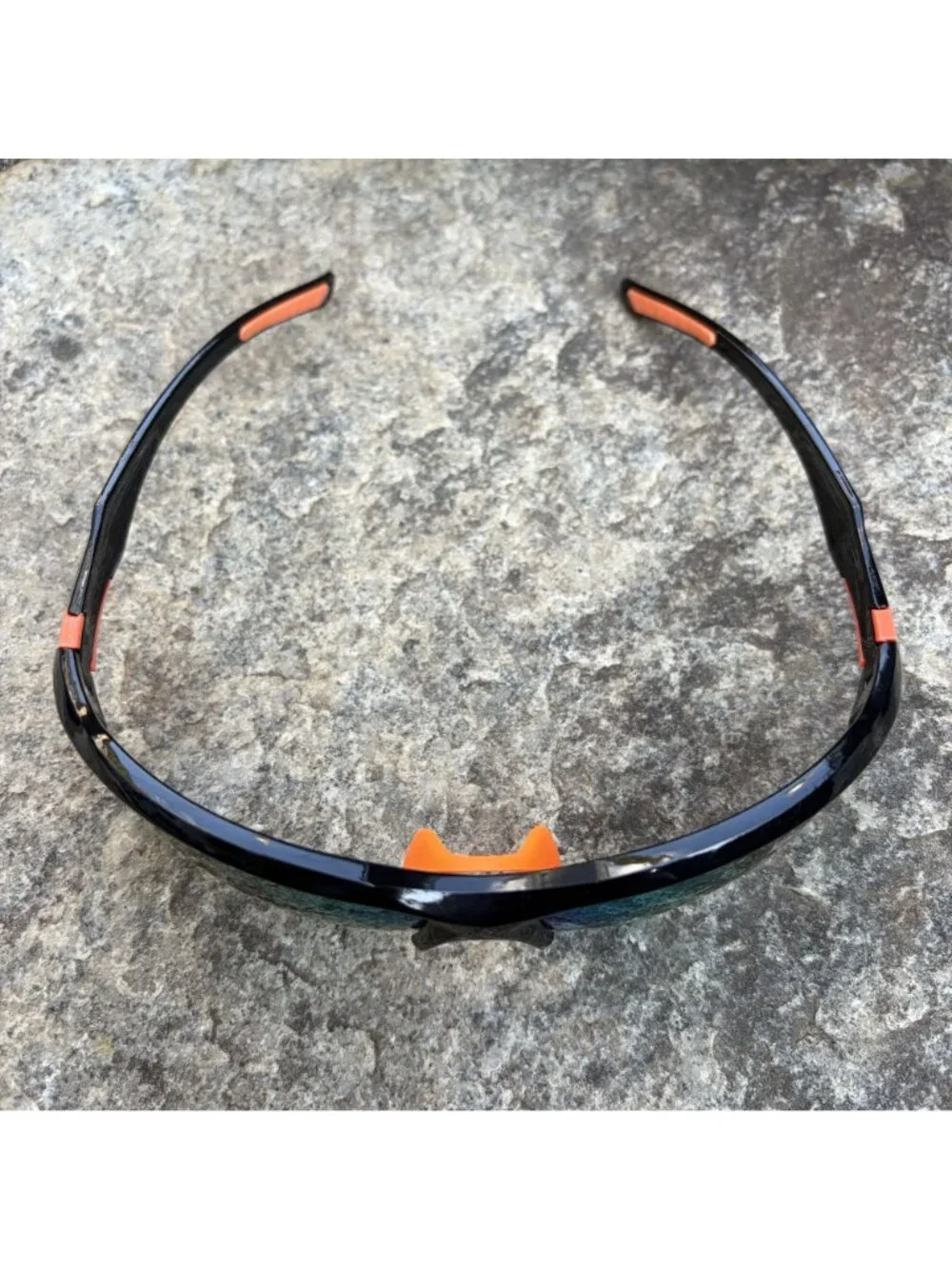 Y2K 00s Rave Wrap Sunglasses Sunset Ombre Festival Speed Dealer Shades NEW